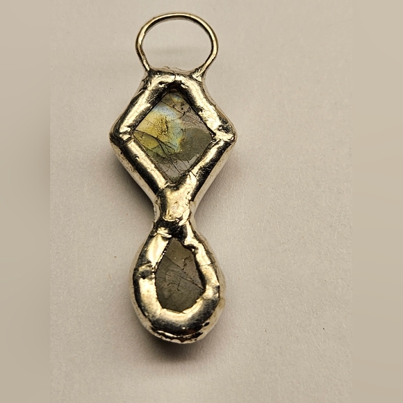 Double Labradorite Pendant - Picture 5 of 5